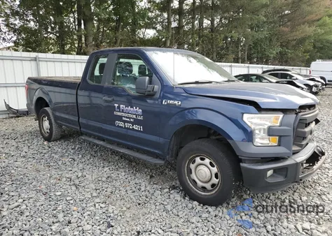 2016 Ford F150 Super Cab из США, поврежденный, VIN 1FTFX1EF4GKF59848